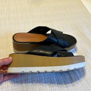 Lucky Brand platform slides